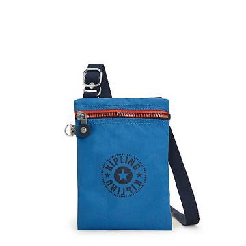 Kipling Afia Lite Mini Crossbodytassen Blauw | BE 1039NW